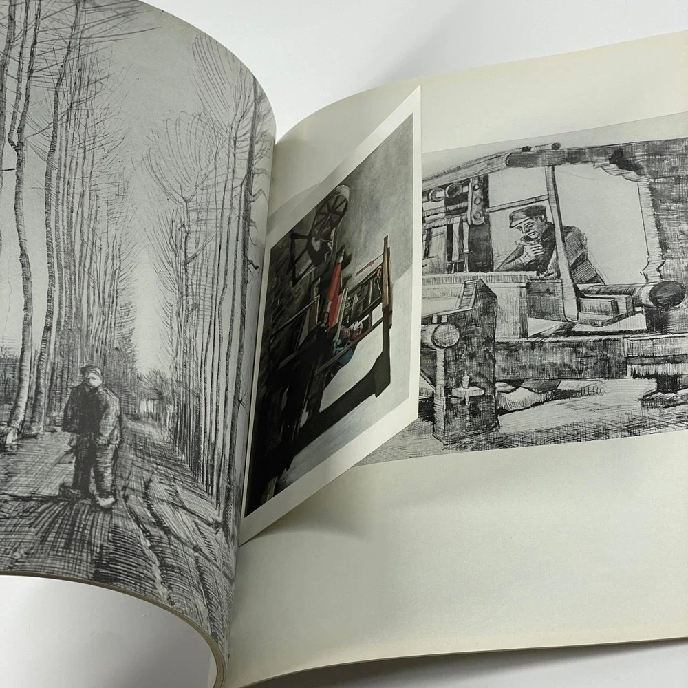 Vincent van Gogh Art Exhibition Catalog Softcover Book Illustrated Sketches